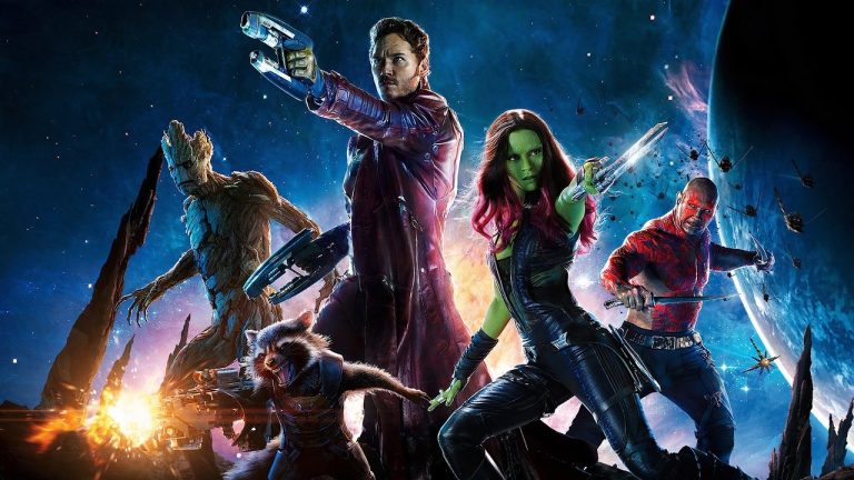 Scene fra Guardians of the Galaxy