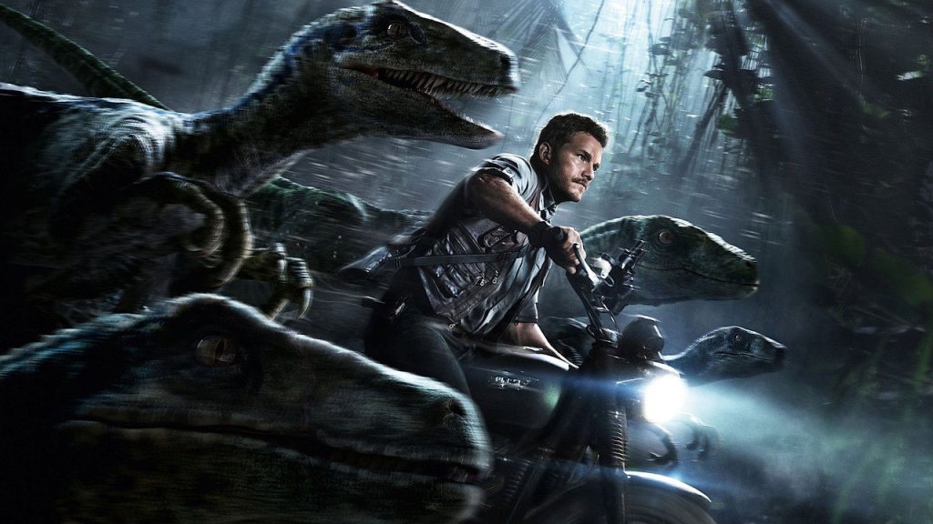 Scene fra Jurassic World