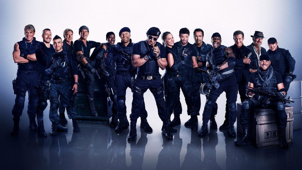 Scene fra The Expendables 3