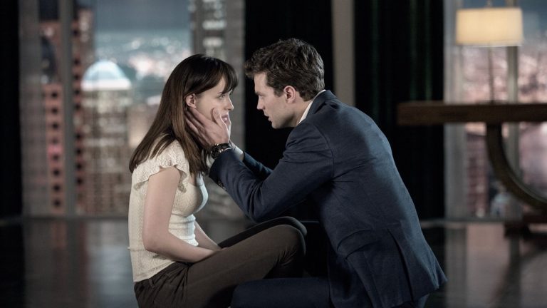 Scene fra Fifty Shades of Grey