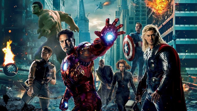 Scene fra The Avengers