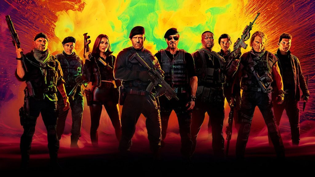 Scene fra The Expendables 4