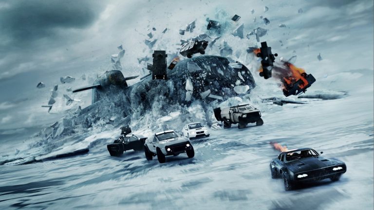 Scene fra Fast & Furious 8