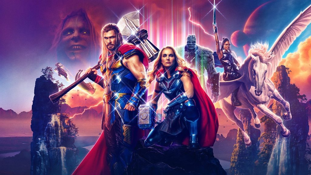 Scene fra Thor: Love and Thunder
