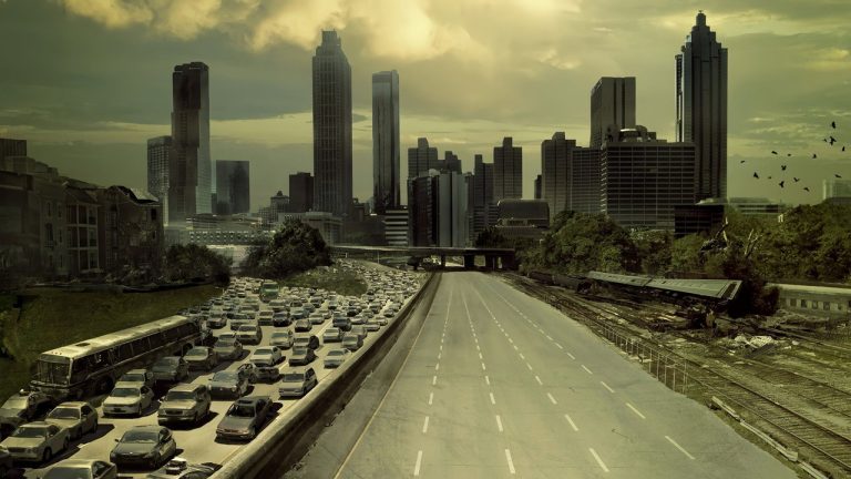Scene fra The Walking Dead