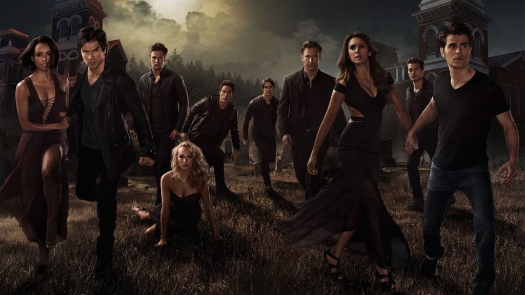 Scene fra The Vampire Diaries