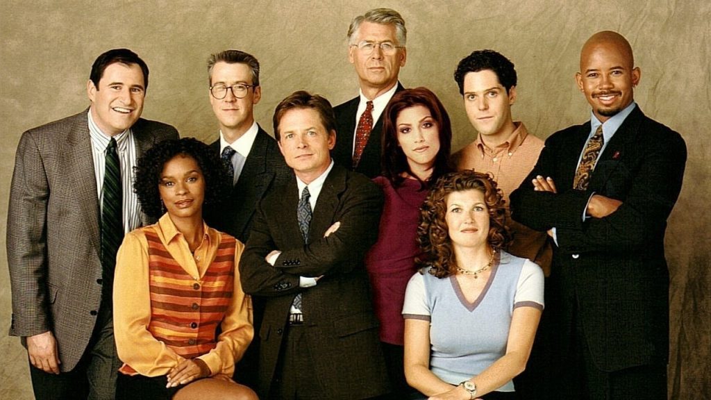 Scene fra Spin City