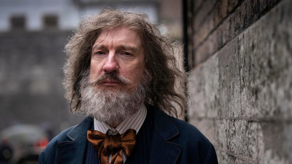 Scene fra Sherlock og datter