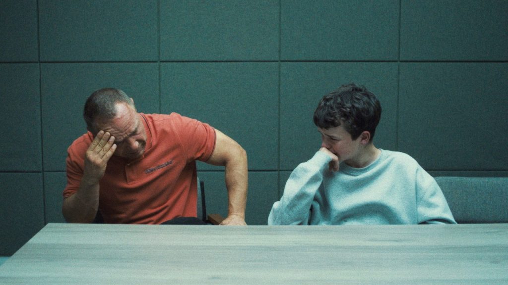 Scene fra Adolescence