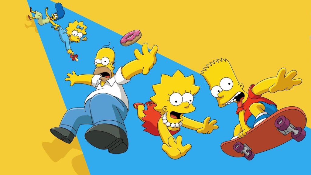 Scene fra Simpsons