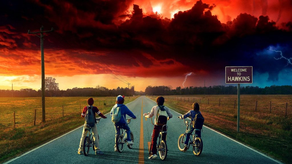 Scene fra Stranger Things