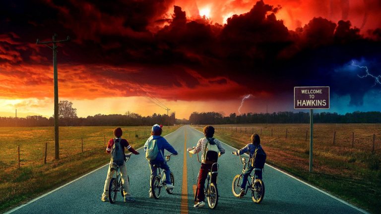 Scene fra Stranger Things
