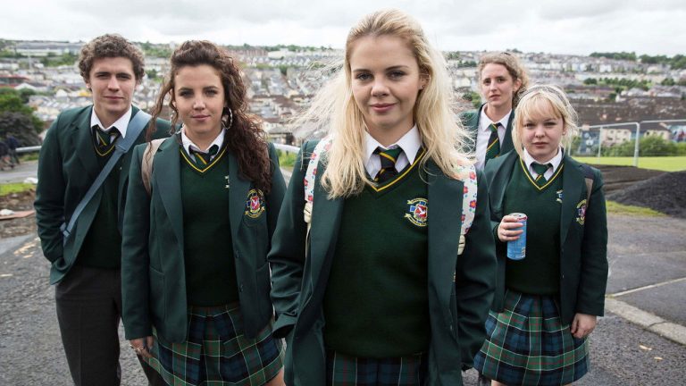 Scene fra Derry Girls