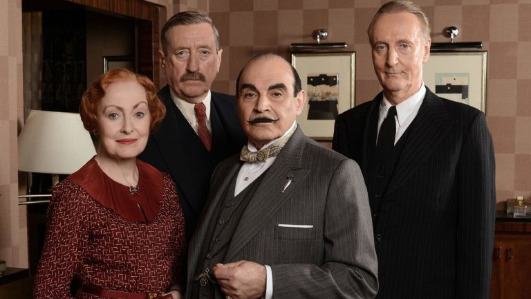 Scene fra Hercule Poirot